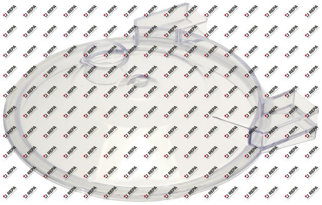 tapa para cutter ø 265mm int.ø 240mm plástico