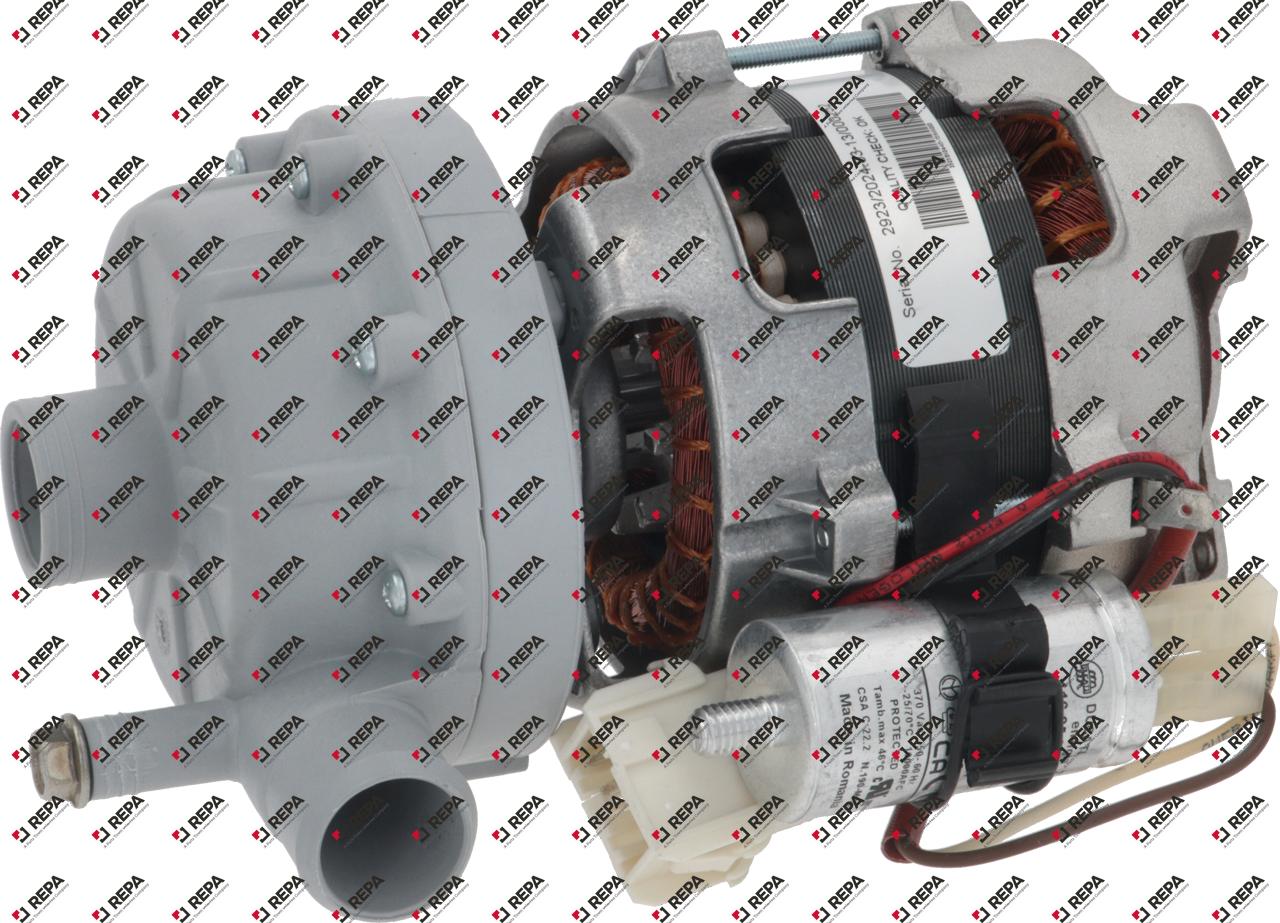 Pump type ZF119DX 50Hz 0,19kW 220/240V inlet ø 28
