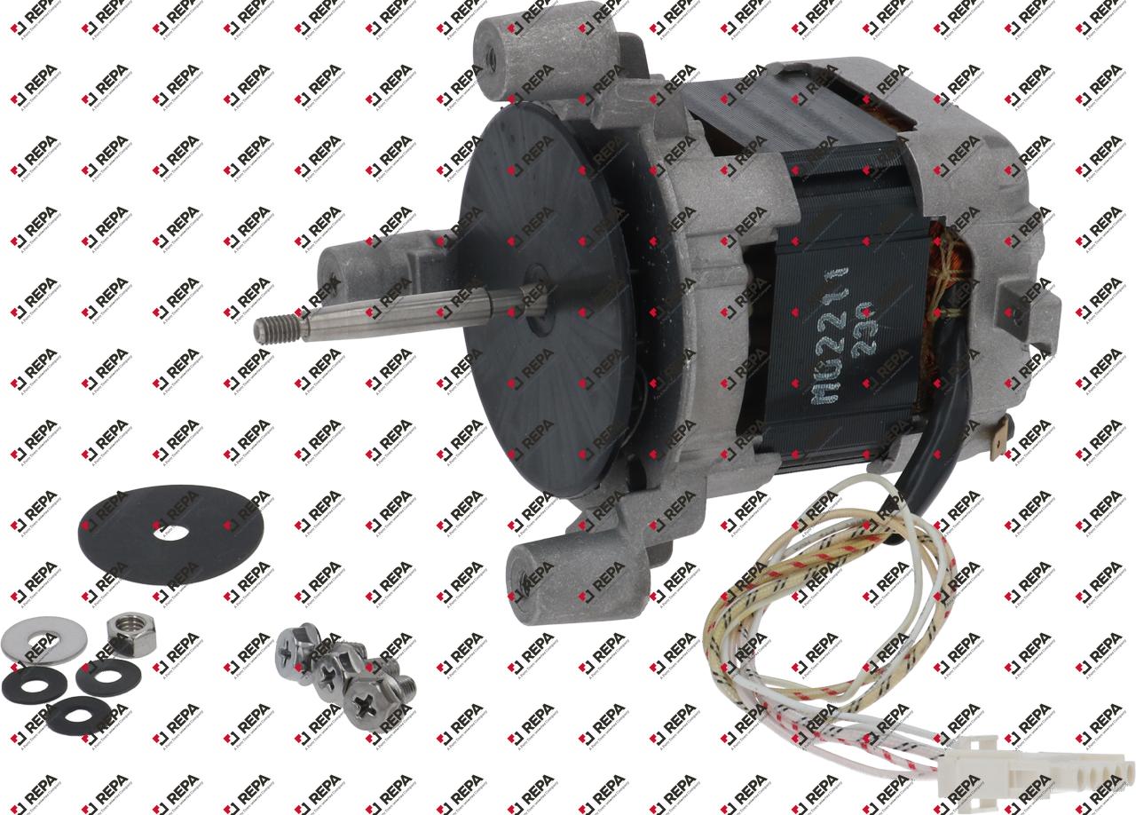 ventilatormotor L1 130mm L2 18mm L3 23mm D1 ø 8mm