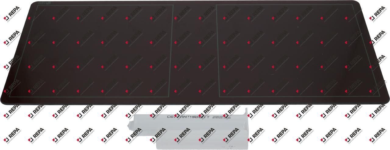 Ceramic plate L 546mm W 246mm thickness 4µm