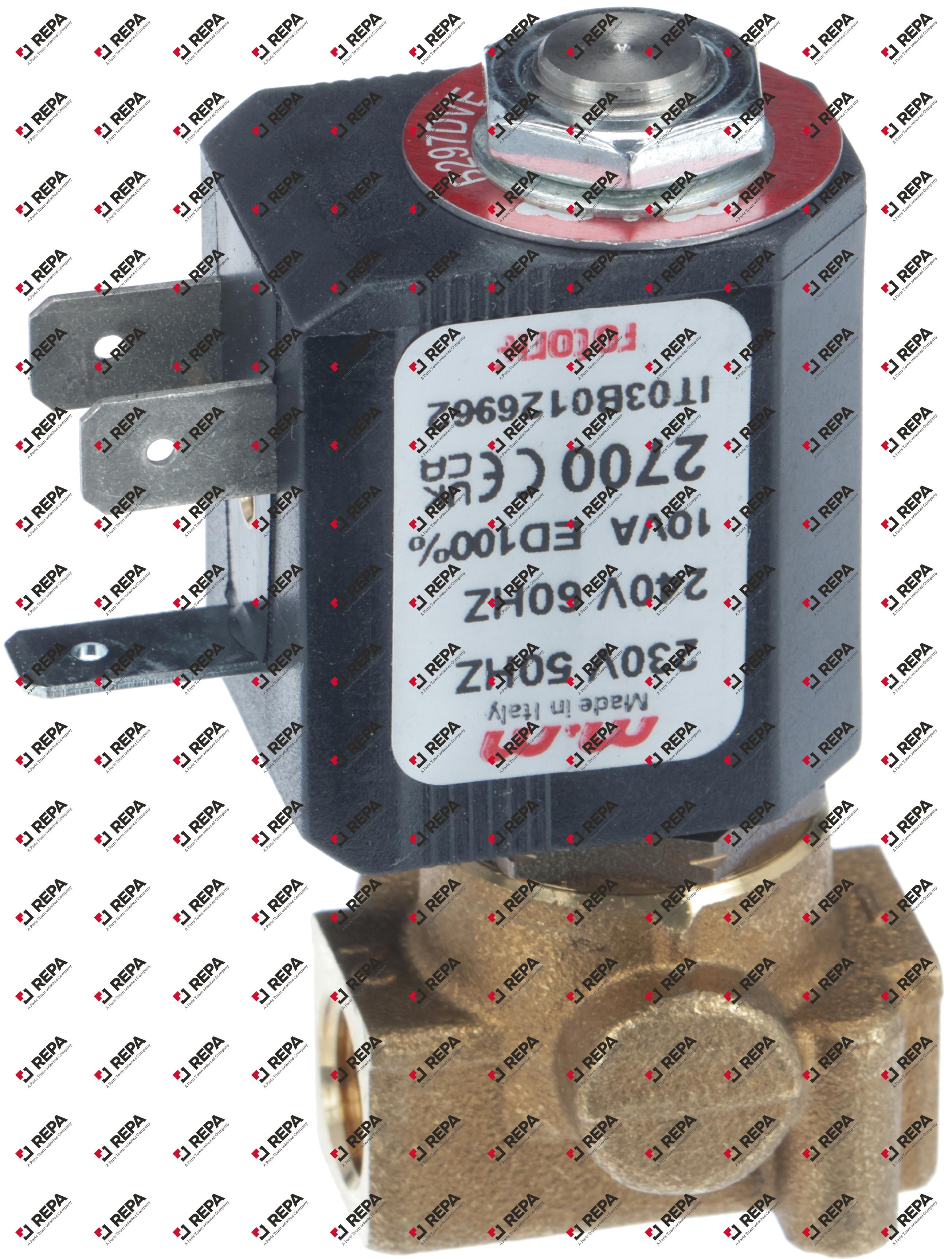 SOLENOID VALVE 2-WAYS M&M 230/240V 50Hz