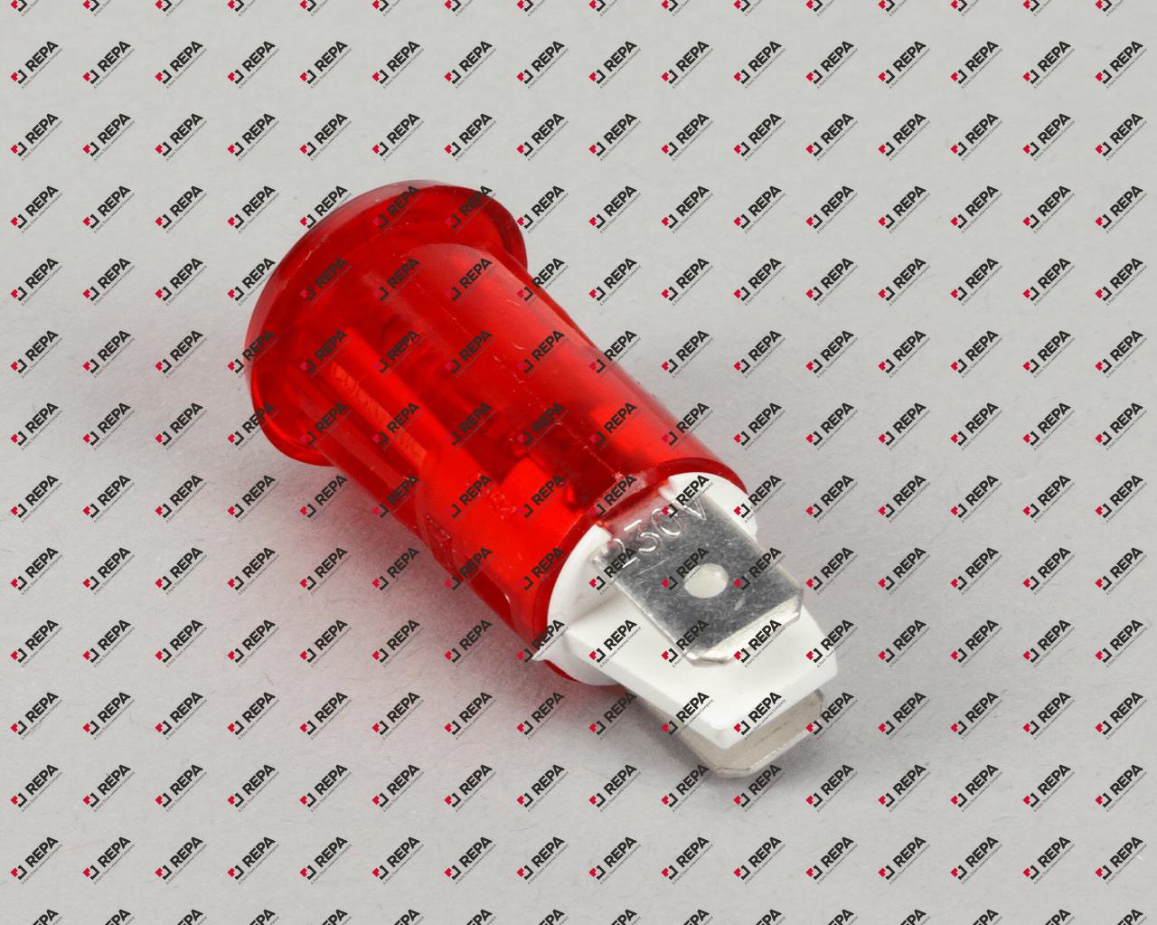 PILOT LIGHT 250V RED NEON