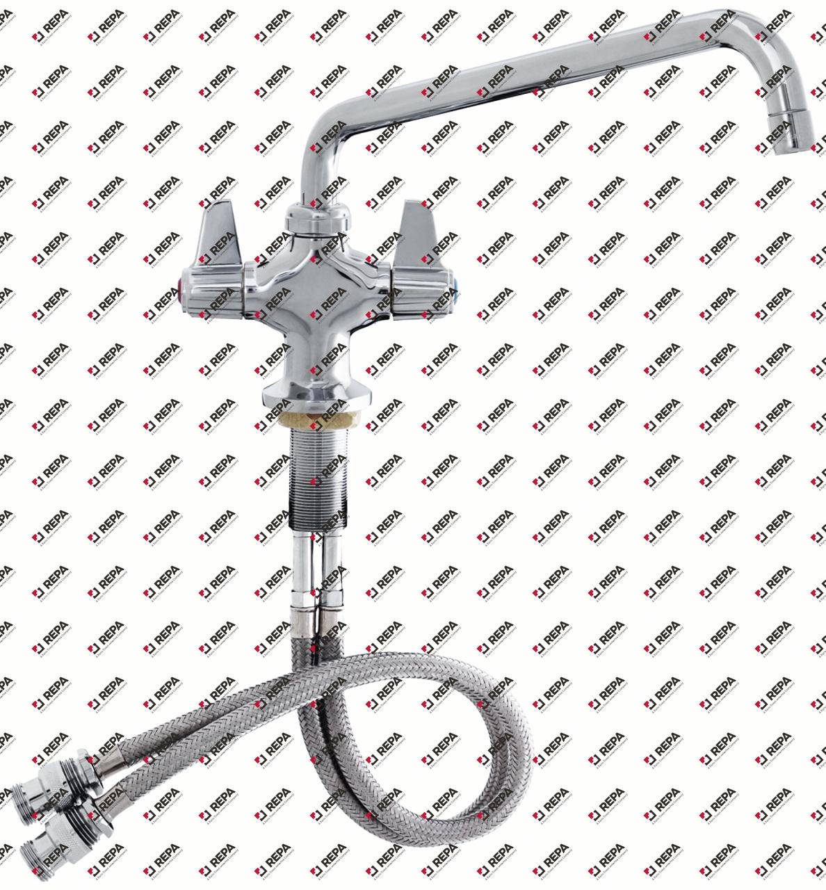 miscelatore monoforo vitone in ceramica 1/2" 90°