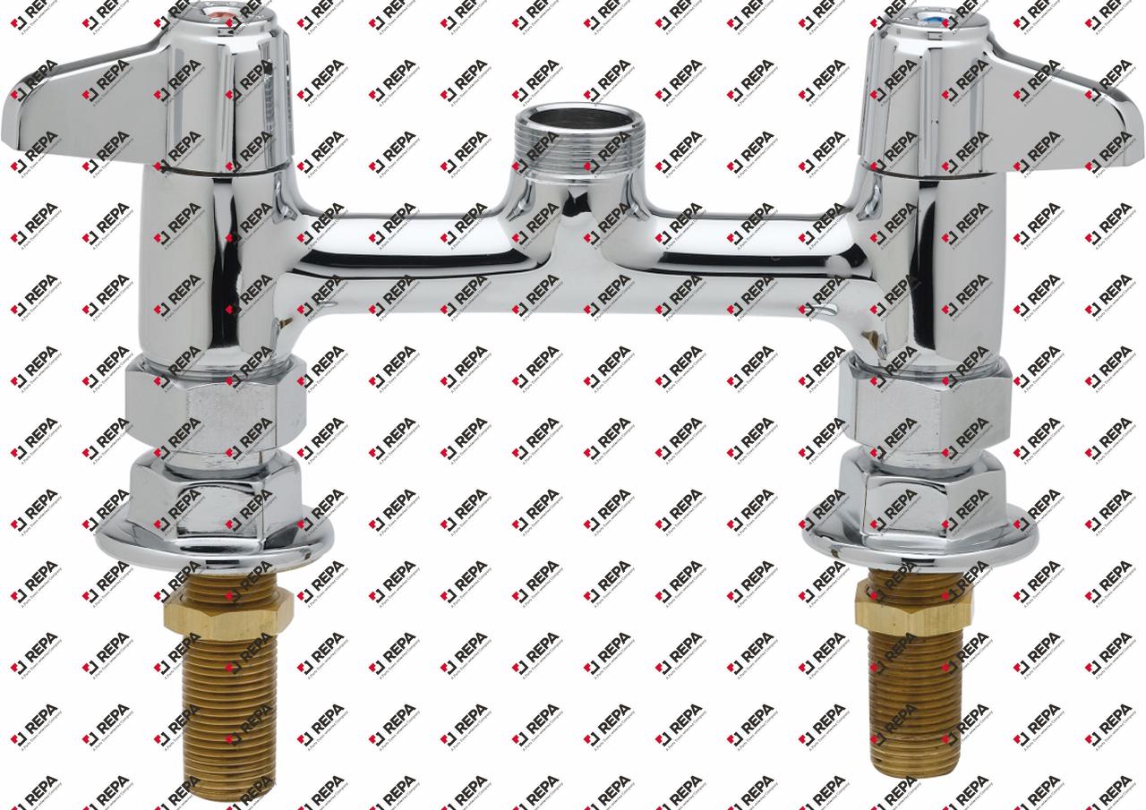 mélangeur 2 trous sans sortie raccord 1/2"
