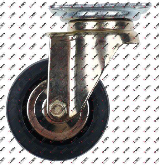 swivel castor without brake ø 63mm