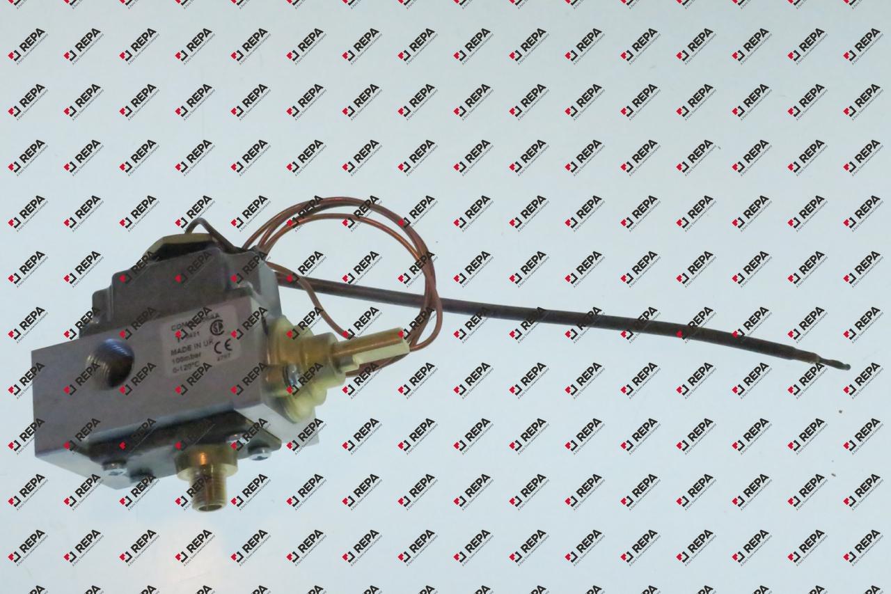 Gas thermostat for griddle