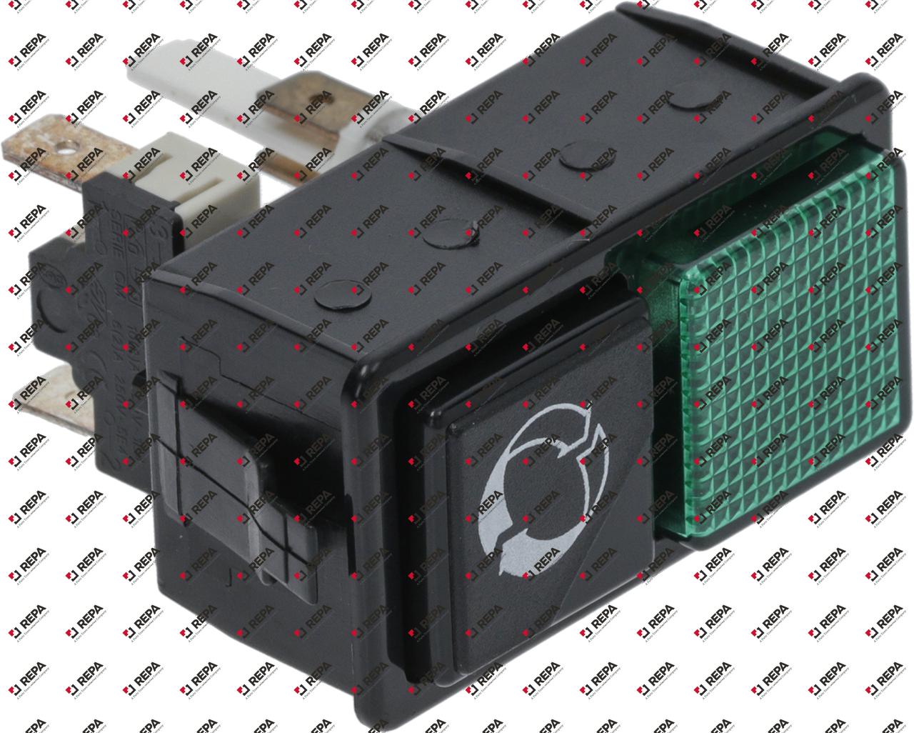 double momentary switch mounting measurements 