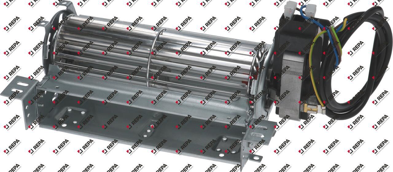 Cross flow fan 27 W motor position right