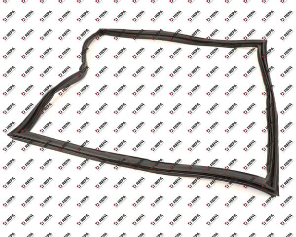 "Joint de porte, noir, 25-11/16 x 25-1/2"", T-23G-