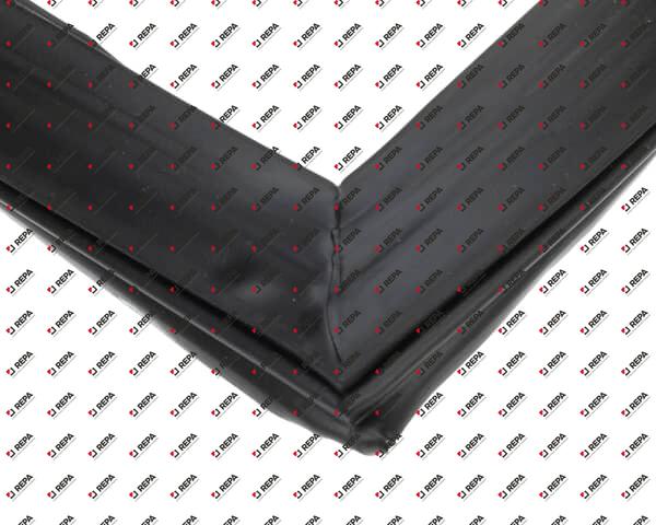 "DOOR GASKET WIDE UC BLK PVC 21 1/2"" X 53 1/2"""