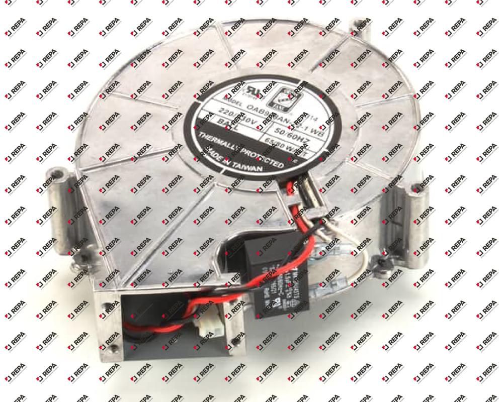 Radiallüfter 65/80W 230 V L1 195 mm B1 71 mm