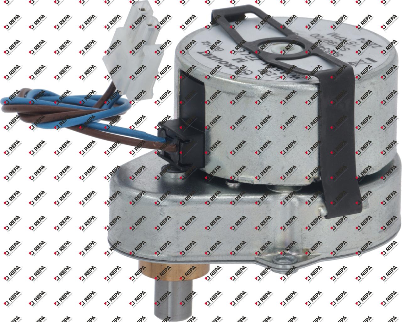 MOTOR, GEAR, 15 RPM, 230V, 60HZ (I5, I3, NGO STIRR