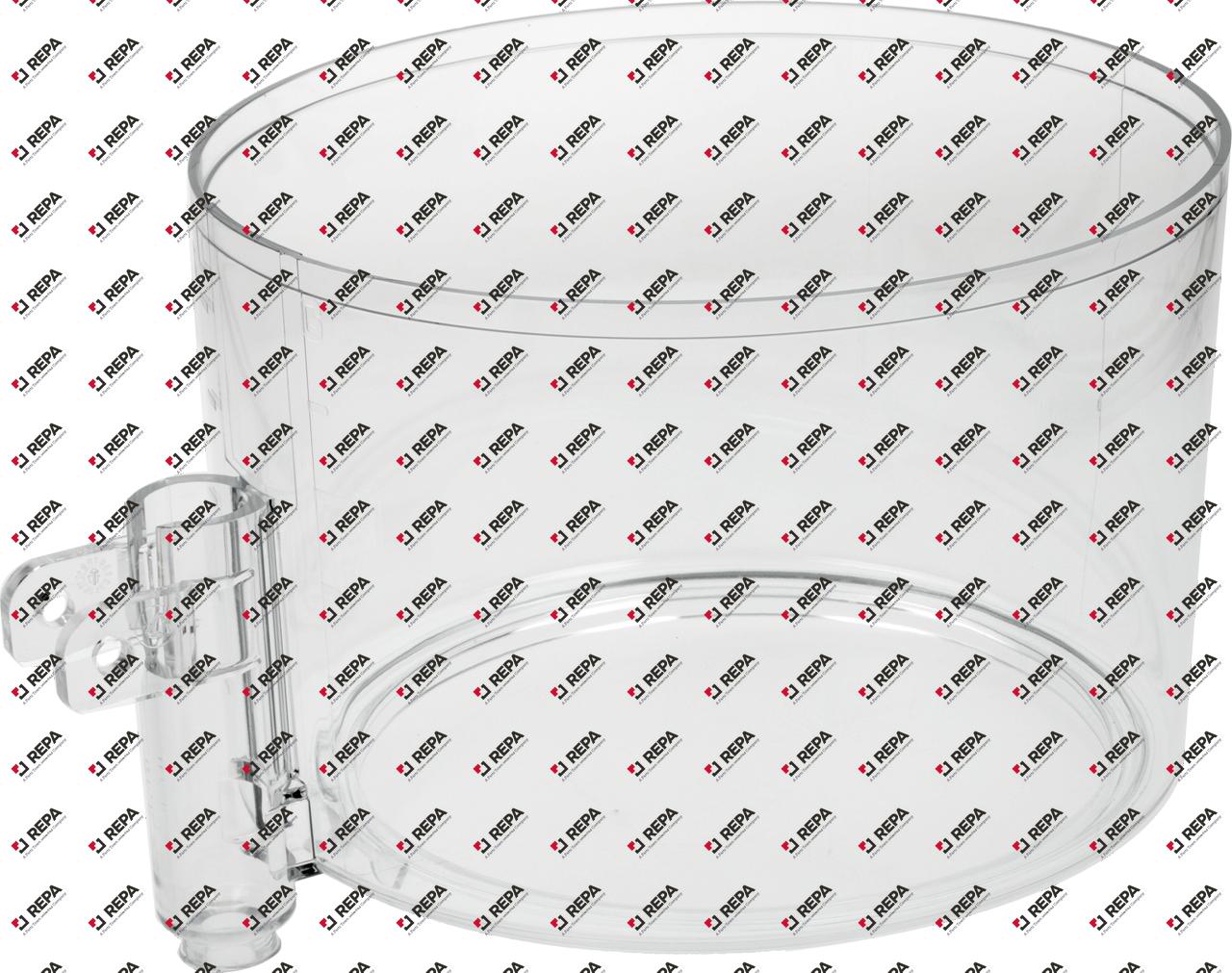 container ø 243mm H 163mm seat ø 186mm
