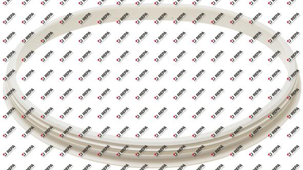 Gasket silicone ID ø 185mm H 17mm D1 ø 205mm