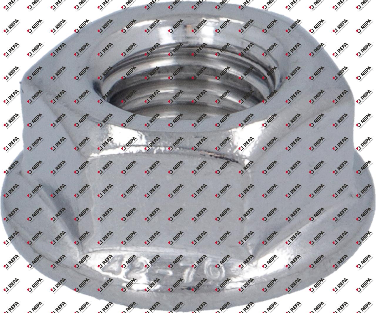 écrou filetage M8 H 8mm inox OC 13 Q 1 pc