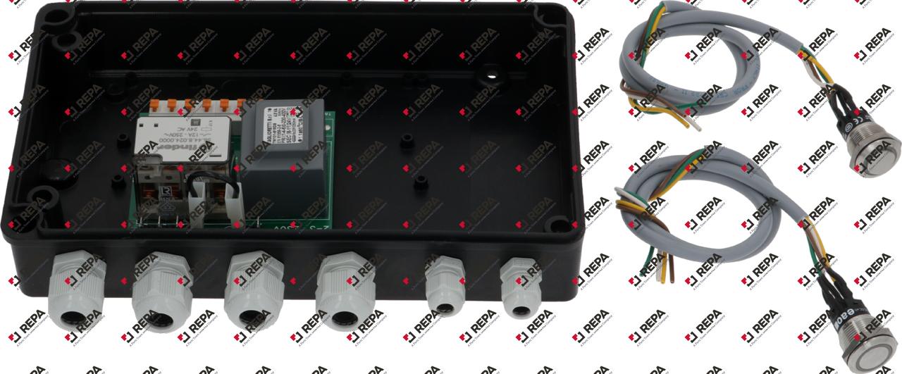 boite électronique pour coupe-jambon 230V L 235mm