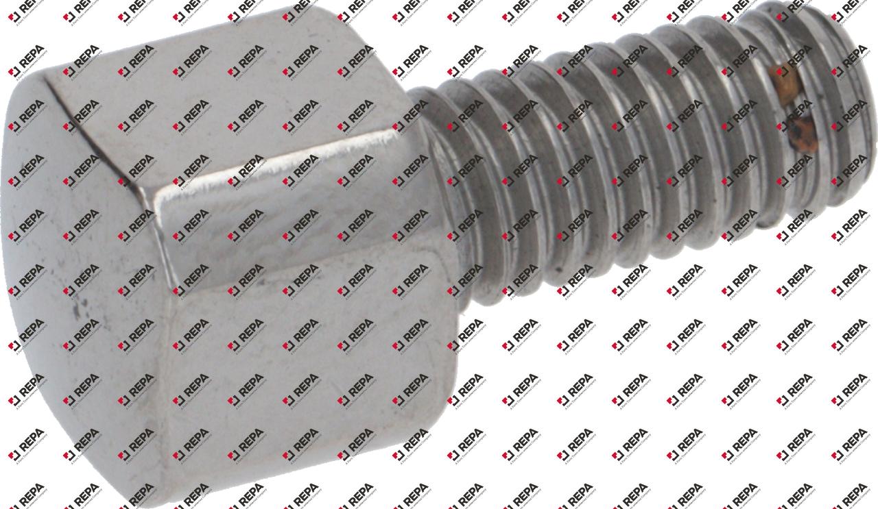 vite zigrinata filetto M6 L 13mm acciaio inox