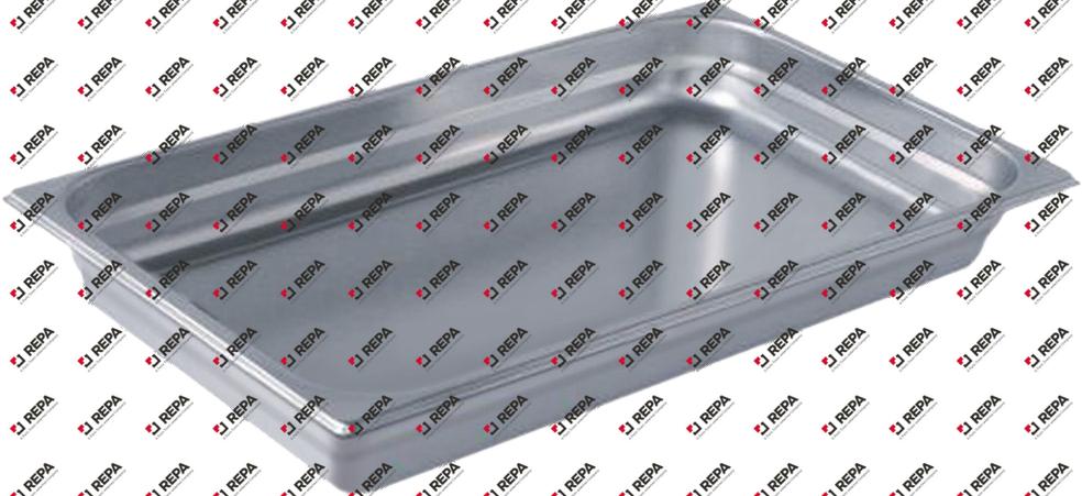 GN container SS 18/10 size GN 1/1 D 65mm