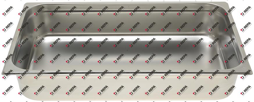 GN container SS 18/10 size GN 1/1 D 100mm