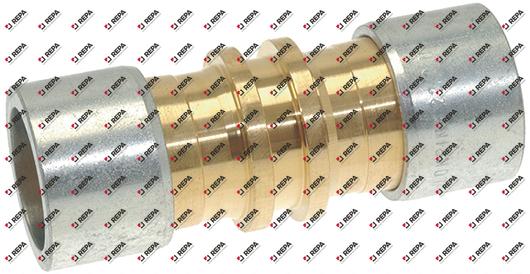 Kupplung für Kupferrohre für Rohr-ø 22mm