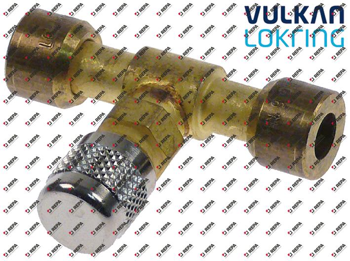 Kupplung für Kupferrohre für Rohr-ø 6mm (1/4")
