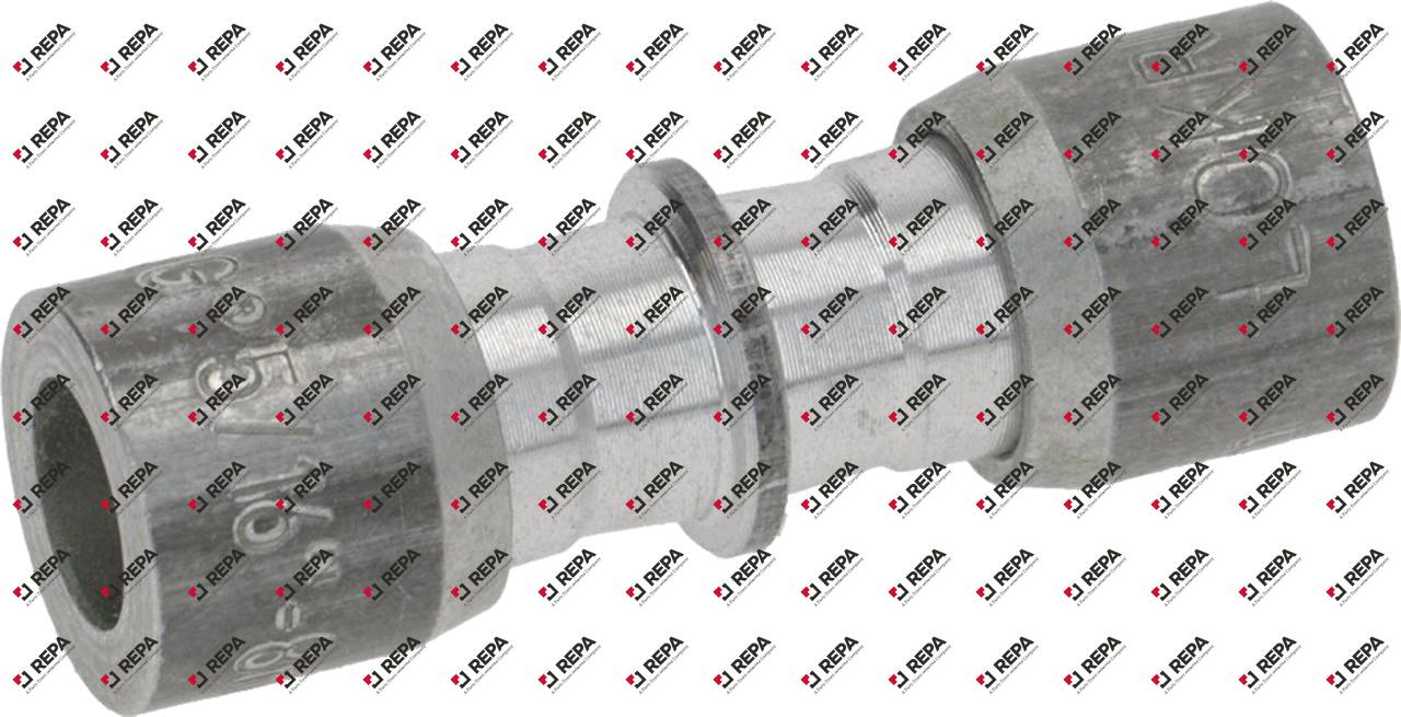 Kupplung für Aluminiumrohre für Rohr-ø 8mm (5/16")