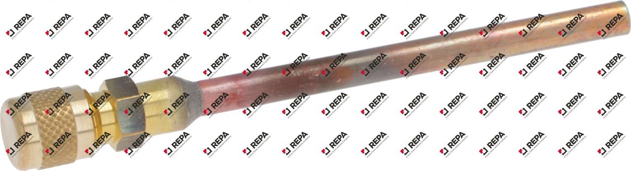 Schrader valve complete pipe length 80mm