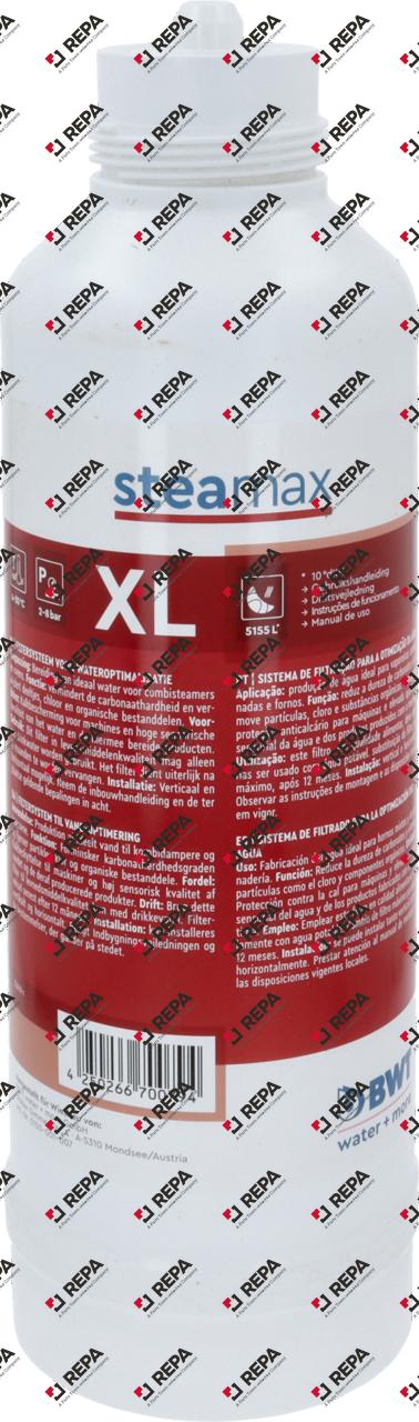 Filterkartusche Typ steamax XL passend für WIESHEU