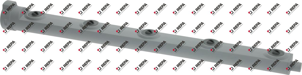 Wascharm feststehend L 472mm B 40mm H 40mm Düsen 5