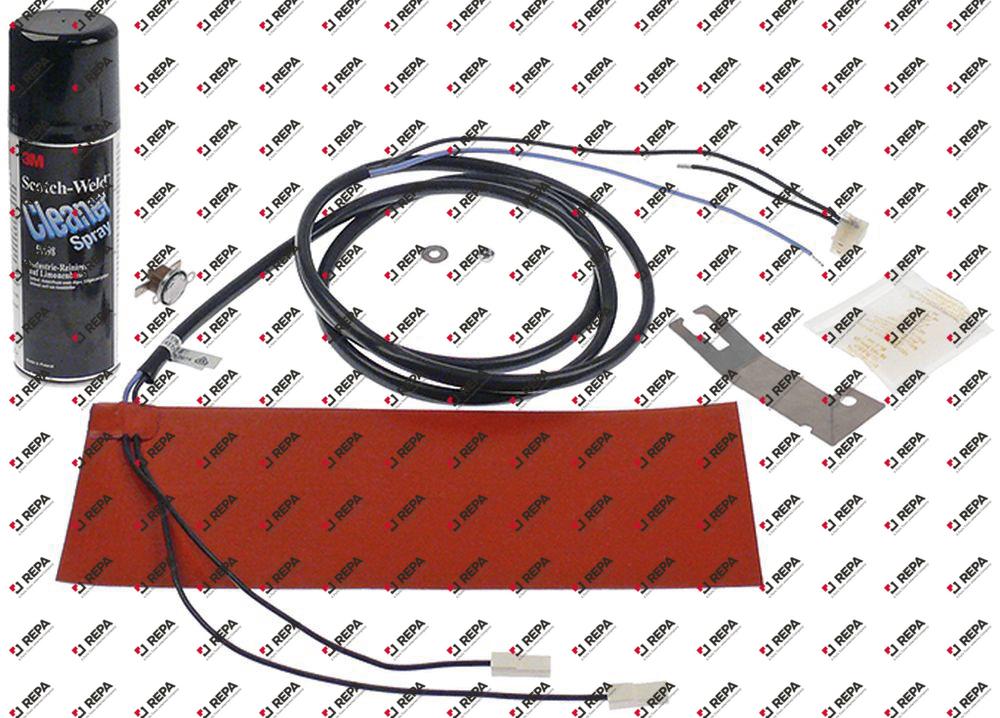 resistenza flessibile L 310mm lar. 115mm 600W 230V
