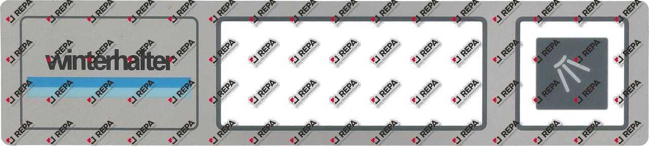 mascherina frontale lavastoviglie  L 268mm