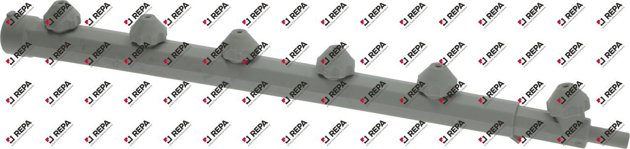 wash arm L 550mm nozzles 6 mounting pos. upper