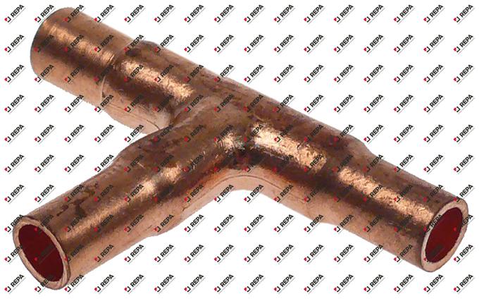 T-Stück Kupfer ID ø 4,5mm AD ø 6mm Kältetechnik