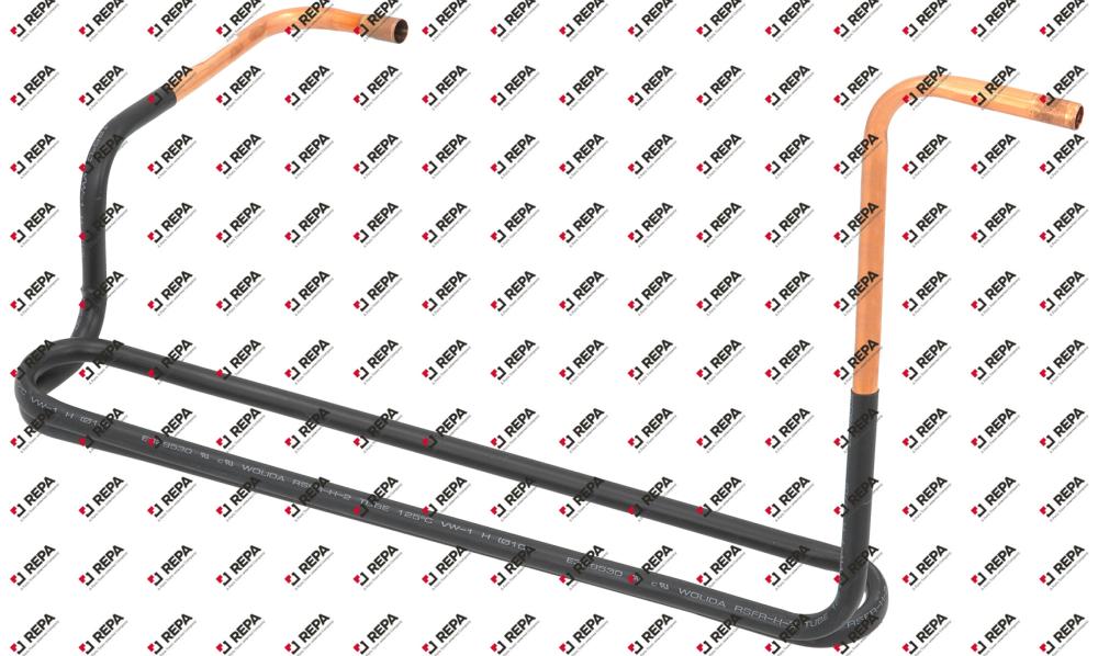 refrigeration pipe ID ø 7mm ext. ø 7,5 L 370mm