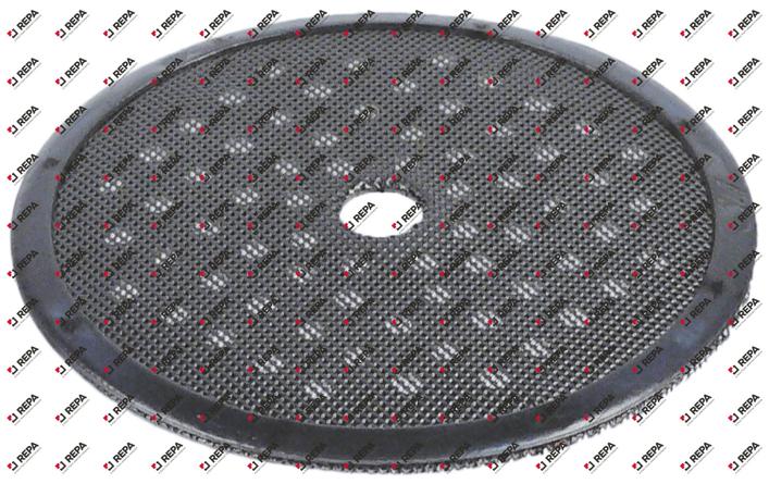 douchette à grille ø 48mm trou ø 5mm plate