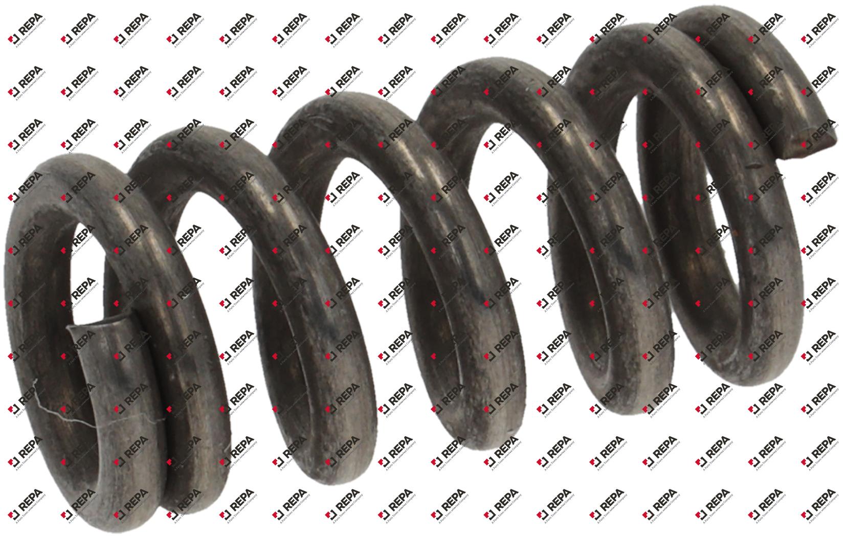 Compression spring for contact grill