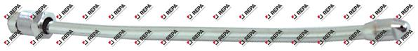 steam pipe thread M16x1 L 250mm tube ø 8mm