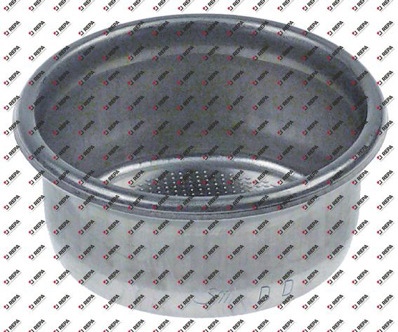 Kaffeesieb ø 66mm Einbau ø 57mm H 26,4mm Tassen 2