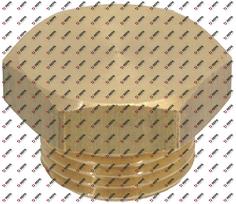 bouchon fileté filetage 3/8" filetage L 8mm laiton