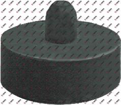 Gerätefuß ø 40mm H 15mm Einbau ø 10mm