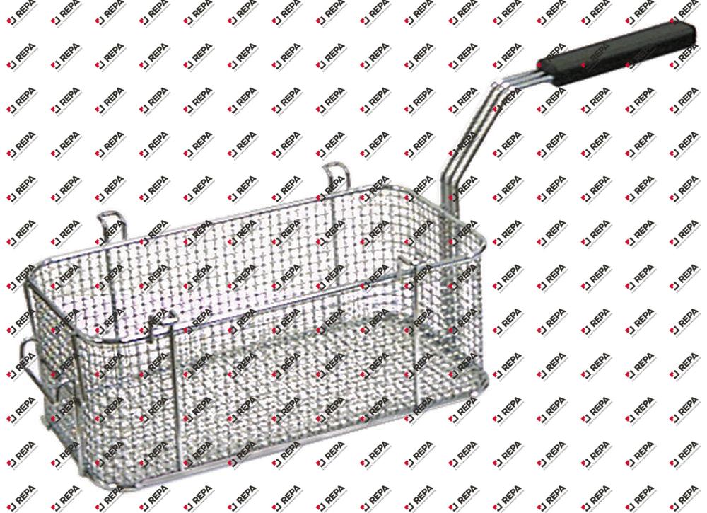 Fryer basket W1 160mm L1 310mm H1 120mm