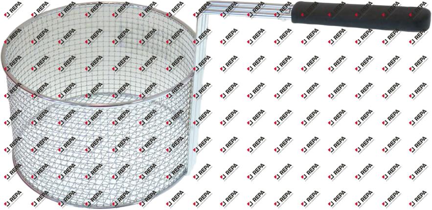 Fryer basket H1 145mm ø 230mm suitable for KING