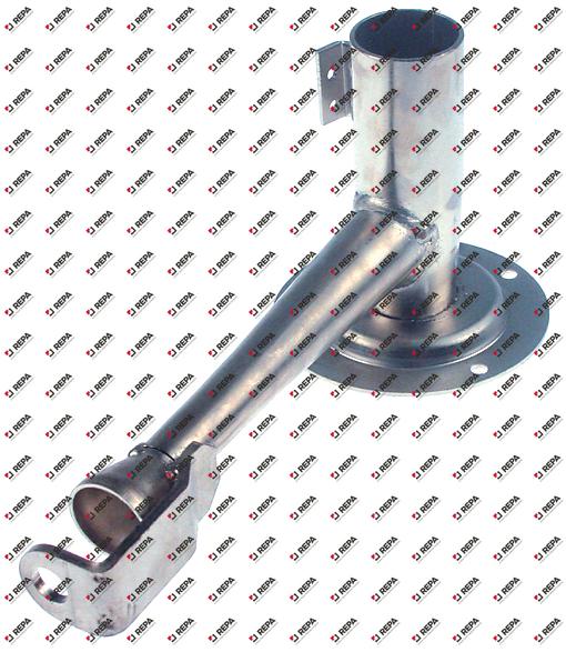 Brennerunterteil 7 kW für Brennerdeckel ø 80 mm