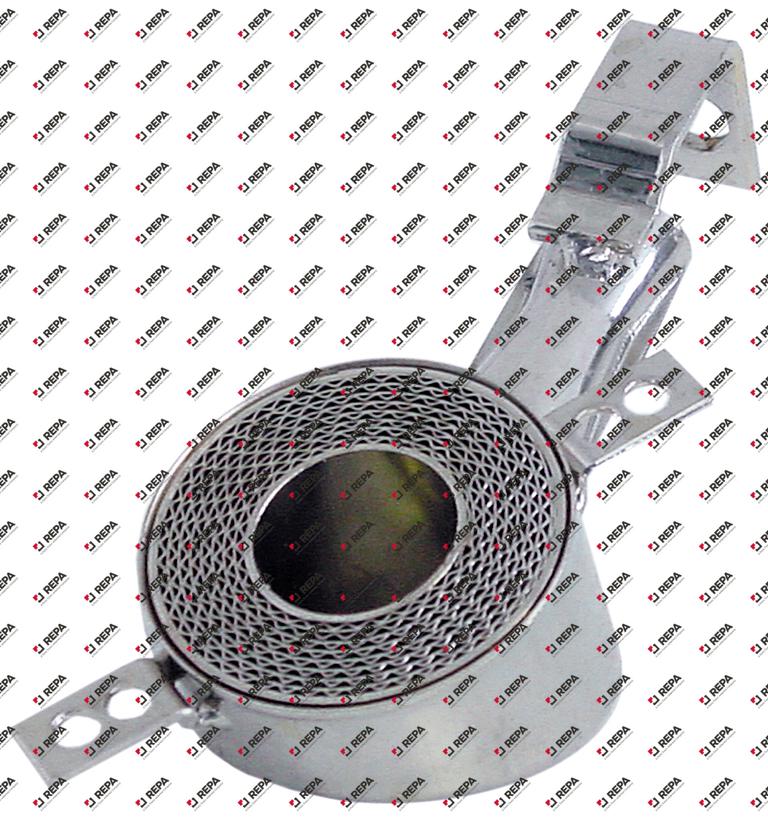 Rohrbrenner L 180 mm B 74 mm ø 74 mm H 60 mm