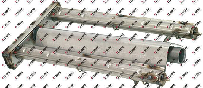 Stabbrenner 2-reihig L 400 mm B 205 mm H 45 mm