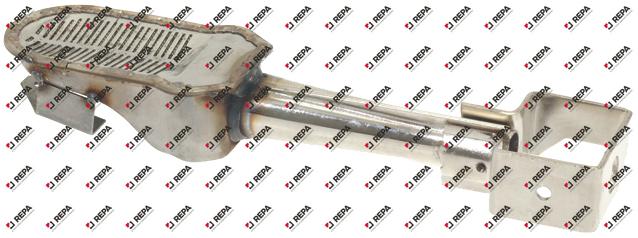 Brenner L 300 mm B 75 mm H 42 mm für Fritteuse