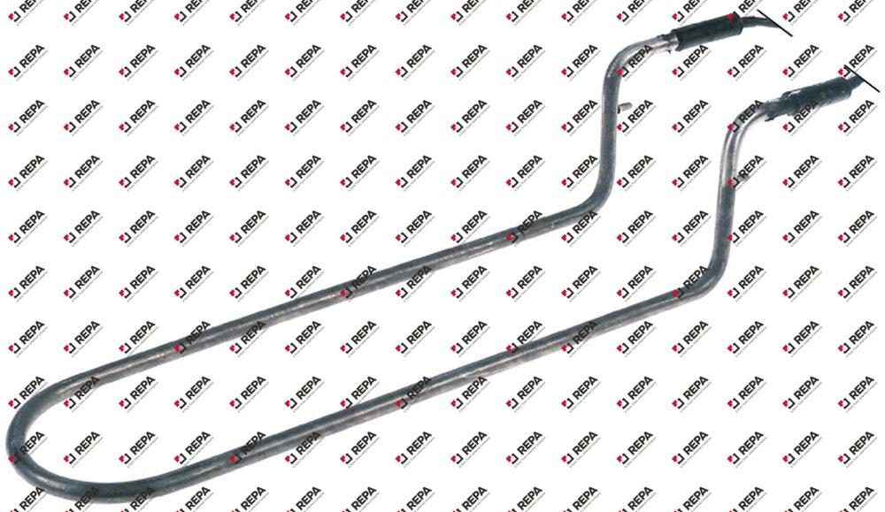 Resistenza 750W 230V L 430mm L1 85mm L2 345mm