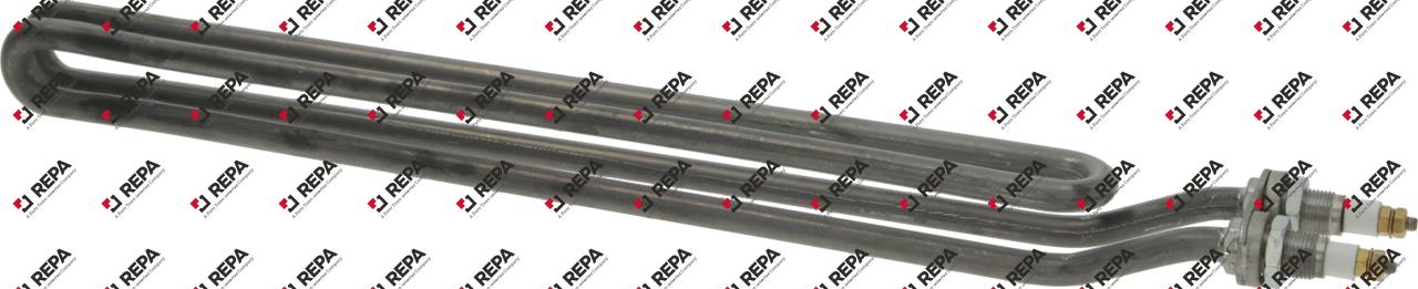 Heating element 2000W 230V L 342mm 2 hole fixing