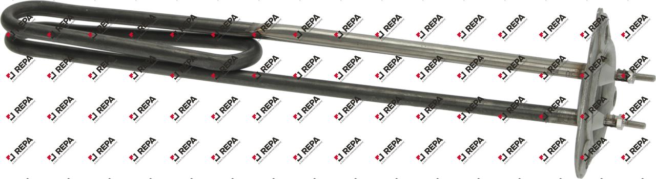 Heizkörper 3000 W 230 V L 330 mm Rohr ø 8,4 mm
