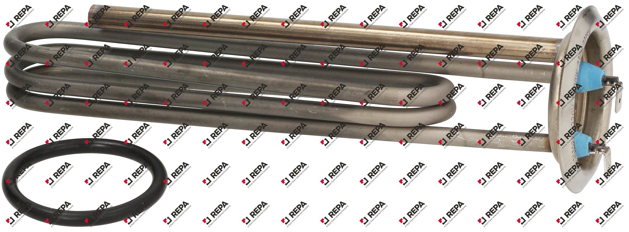 Verwarmingselement 2500W 220V L 225mm rondflens